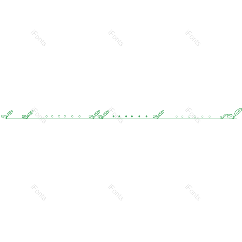 线条图片,简约元素,分隔线PNG,绿色免抠素材